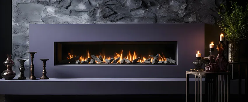 Ember Bed for Ventless Gas Fireplace in Lemont, IL